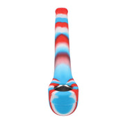 Silicone Gandalf Pipe  9" with steel bowl