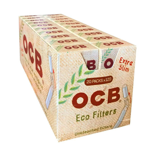 OCB Eco-Tubes unbleached Cigarette Tubes with biodegradable Filter