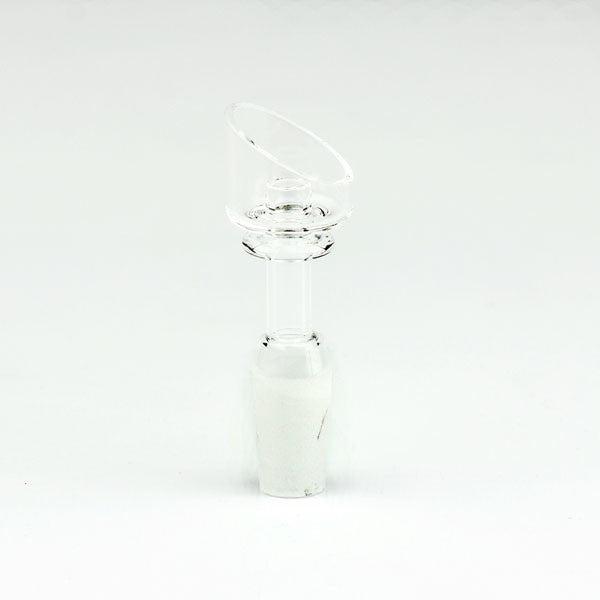 14mm domeless quartz nail with male quartz joint