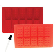 Silicone Ice Cube Tray with dropper - Lego