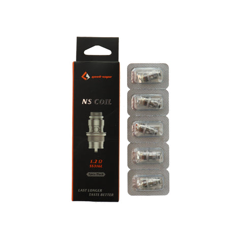 Geekvape NS Coil SS316L 1.2ohm for Frenzy Kit 5pcs/pack