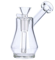 5” Bubbler with Bowl – Clear