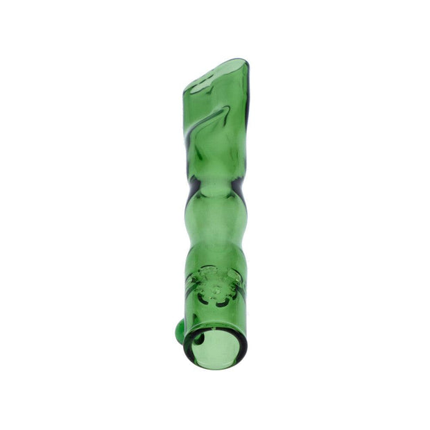 Glass Chillum Pipe with Honeycomb