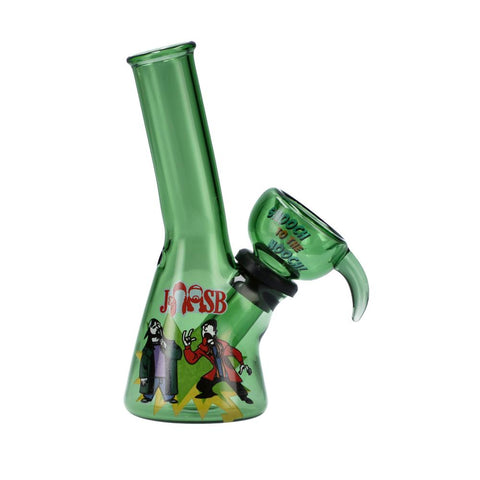 4" Mini Water Pipe - Snoochies Green