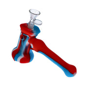 Silicone Hammer Pipe with Glass Bowl & Secret Storage