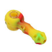 Silicone Skull Pipe Assorted Colors