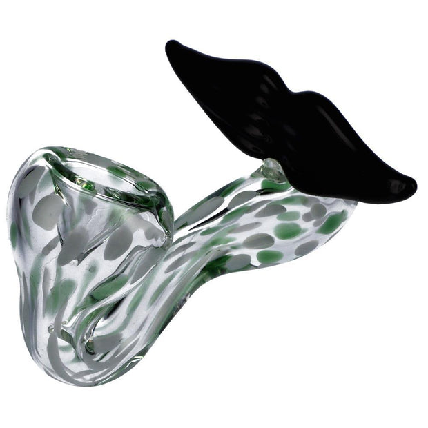 Speckled Mustache Pipe