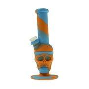 8.2 INCH HEIGHT SKULL WATER PIPE ASSORTED COLORS