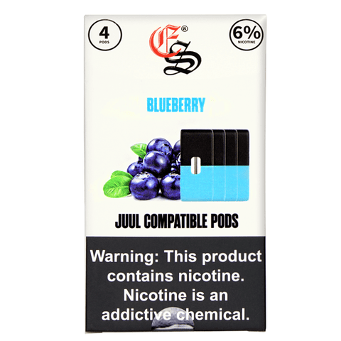E-Juice PODS Eon Smoke Juul Compatable Blueberry 6% 4/Pack