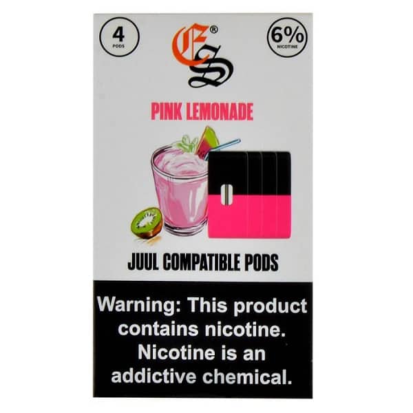E-Juice PODS Eon Smoke Juul Compatable Pink Lemonade 6% 4/Pack