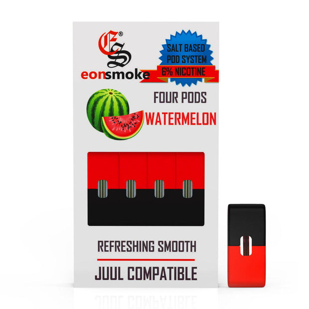 E-Juice PODS Eon Smoke Juul Compatable Watermelon 6% 4/Pack