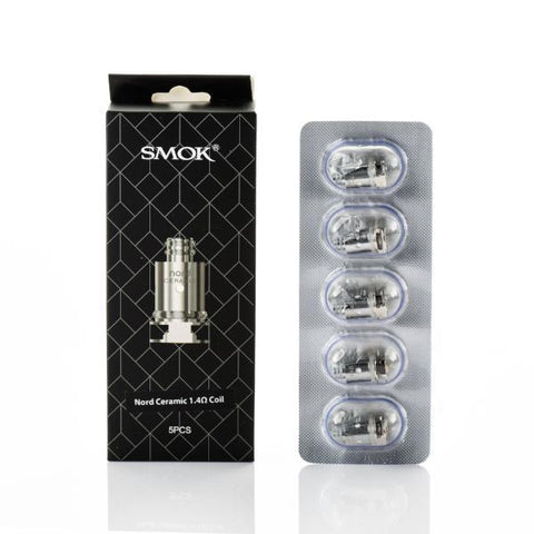 Smok Nord Replacement Coils 5/Pack Ceramic 1.4ohm
