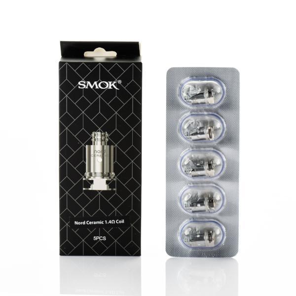 Smok Nord Replacement Coils 5/Pack Ceramic 1.4ohm