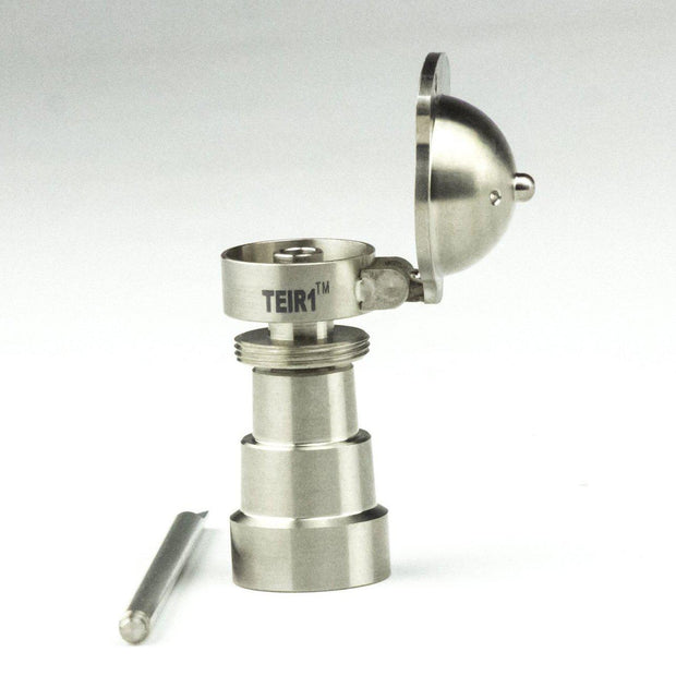 Titanium Nail with Carb Cap and Dabbing Tool 4 in 1 -14 & 18mm male and female joint