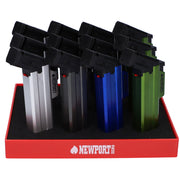 Newport Zero Side Torch Lighters –Assorted Long – 12 Pack