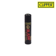 RAW Clipper Lighters – Black – 48/Tray