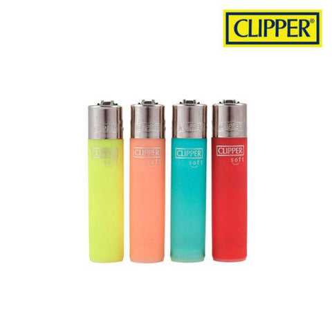 Clipper Lighters – Soft Translucent – 48/Tray