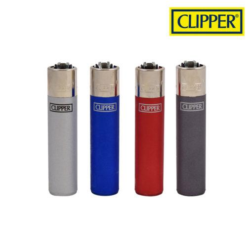 Clipper Lighters – Metallic – 48/Tray