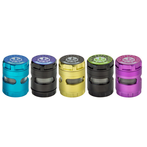 Grinder Puff Puff Pass "Space Pod" 3 Stage 50mm w/removable Screen
