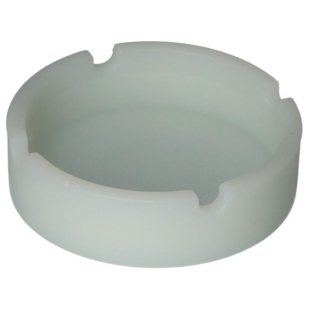 Round Glow-in-the-Dark Silicone Ashtray – Assorted