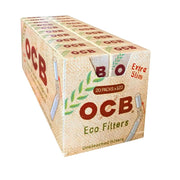 OCB Stick Unbleached Organic Hemp Eco Filters – Extra Slim – 20 Packs x 120 Pieces