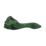 Glass Green Hand pipe
