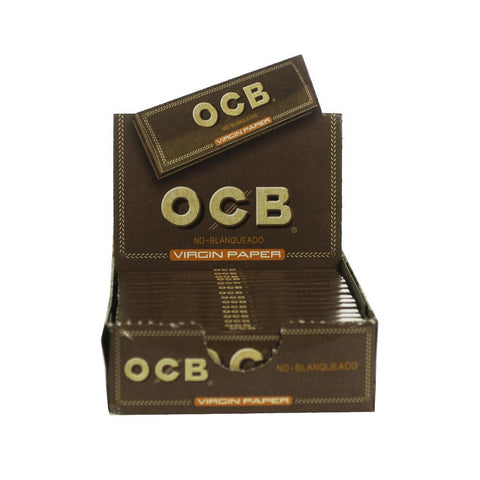 Rolling Papers OCB Unbleached 1 1/4 25 Pack