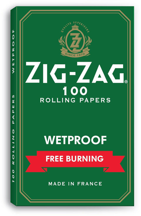 Zig-Zag Green Wetproof Rolling Papers