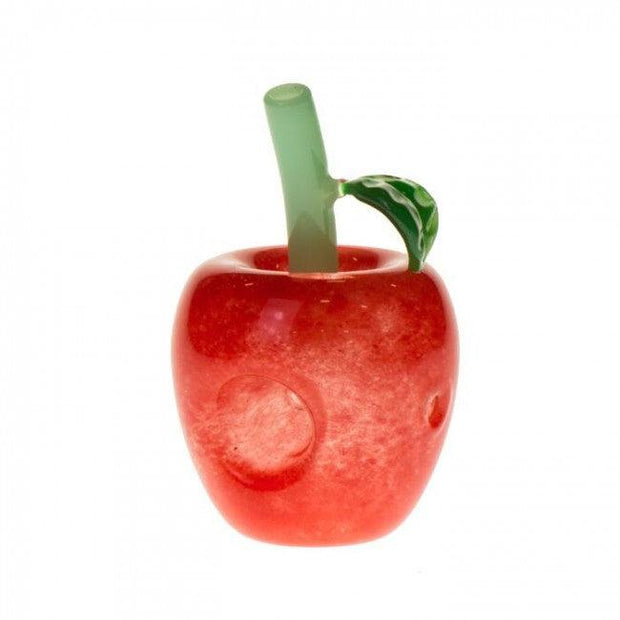 Pipe Glass Red Apple 3"