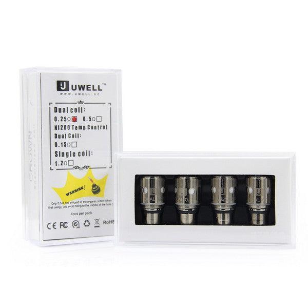 UWELL CROWN TANK COIL 0.25OHM 4/PACK