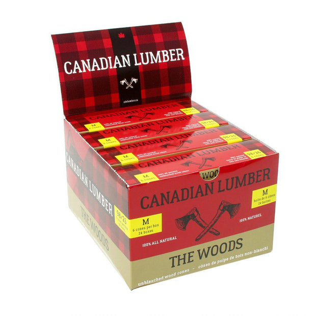 Canadian Lumber-Greens Cones-98/26-Medium 24 Pack