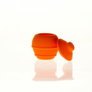 Silicone Container Honey Jar 35ml orange
