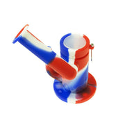 silicone dab ring with 4mm banger , top wax container and steel dabble