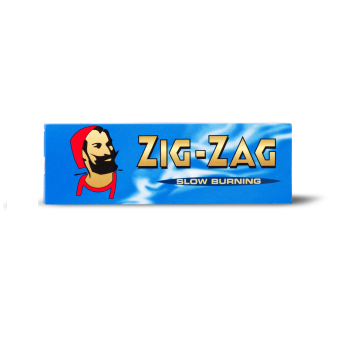 Rolling Papers Zig Zag Cut Corners Blue